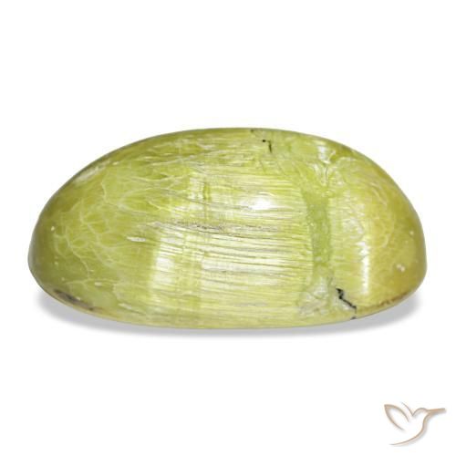 Opale naturale verde da 7,30 ct, taglio ovale, opaco