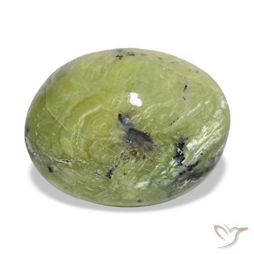 7.25ct verde opale, ovale, opaco