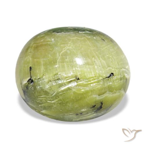 5.43ct verde opale, ovale, opaco