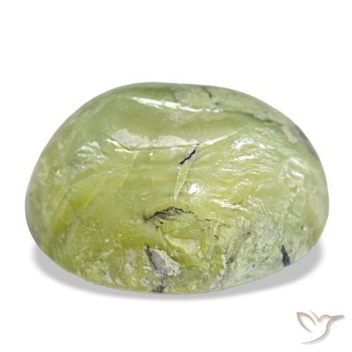 Opale naturale verde da 18,56 ct, taglio ovale, opaco