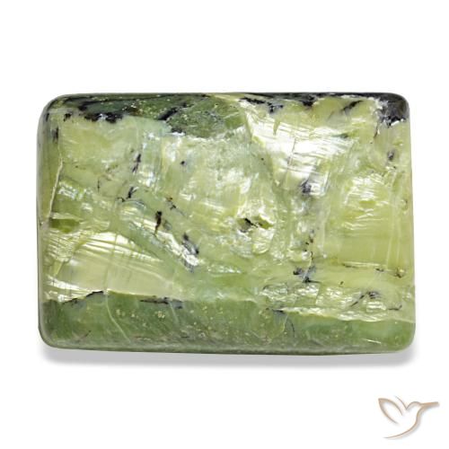 31.09ct verde opale, baguette, opaco