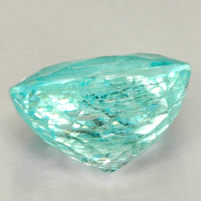 Tormalina paraíba naturale blu da 3,34 ct, taglio ovale, SI-I1