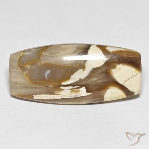 31.21ct Naturale Multicolore Toredo, Cuscino, Opaco