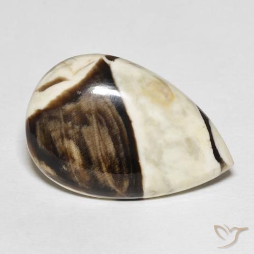 Toredo Multicolore naturale da 21.16 ct, Forma a pera, Opaco