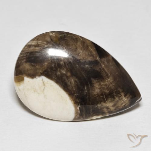 Toredo Multicolore naturale da 25.19 ct, Forma a pera, Opaco
