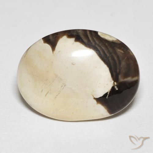 19.54ct Naturale Multicolore Toredo, Ovale, Opaco
