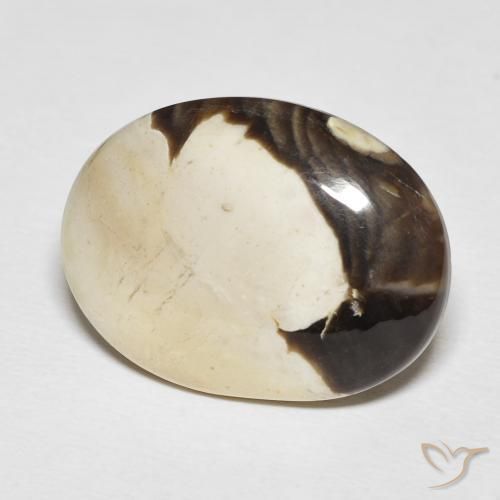 Toredo Multicolore naturale da 19.54 ct, Ovale, Opaco