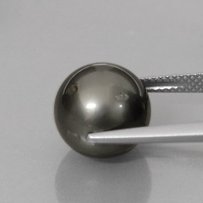 Perla naturale multicolore da 10,90 ct, sfera / palla, opaco