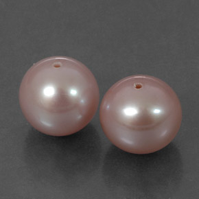 Perla naturale rosa da  ct, sfera / palla, opaco