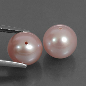 Perla naturale rosa da  ct, sfera / palla, opaco
