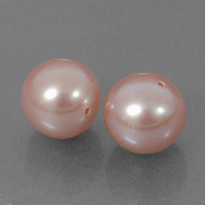 Perla naturale rosa da  ct, sfera / palla, opaco