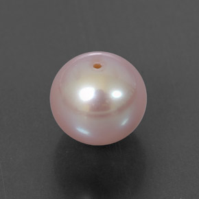 Perla Rosa argento naturale da 3.53 ct, Sfera, Opaco