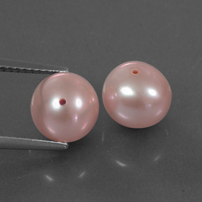 Perla naturale rosa da  ct, sfera / palla, opaco