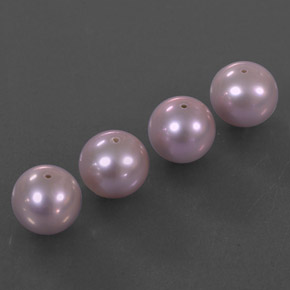 Perla naturale rosa da  ct, sfera / palla, opaco