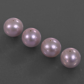 Perla naturale rosa da  ct, sfera / palla, opaco