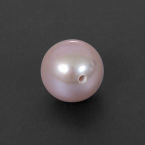 Perla naturale rosa da 2,78 ct, sfera / palla, opaco
