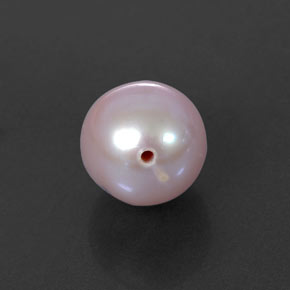 Perla naturale rosa da 2,91 ct, sfera / palla, opaco