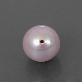 Perla naturale rosa da 2,89 ct, sfera / palla, opaco