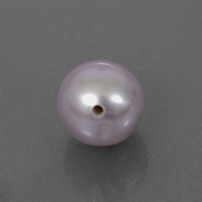 Perla naturale rosa da 2,58 ct, sfera / palla, opaco