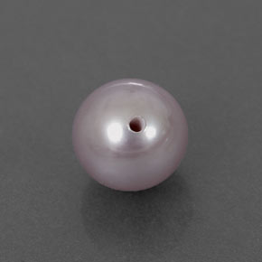 Perla naturale rosa da 2,58 ct, sfera / palla, opaco