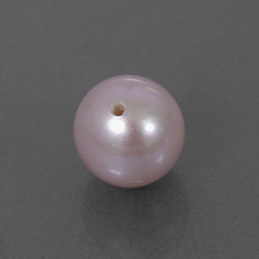 Perla naturale rosa da 2,71 ct, sfera / palla, opaco