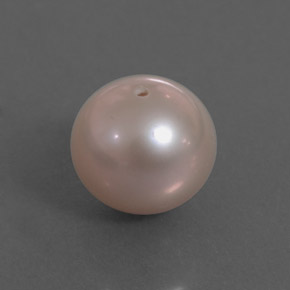 Perla naturale argento da 3,16 ct, sfera / palla, opaco