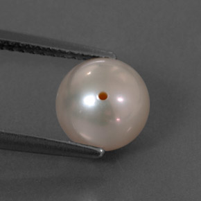 Perla naturale rosa da 2,89 ct, sfera / palla, opaco