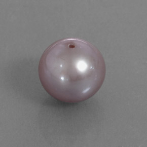 Perla naturale blu da 3,24 ct, sfera / palla, opaco