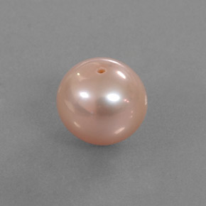 Perla naturale giallo da 3,10 ct, sfera / palla, opaco