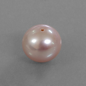 Perla Rosa medio naturale da 3.45 ct, Sfera, Opaco