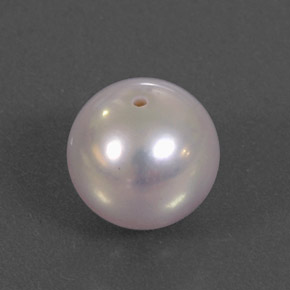 Perla naturale rosa da 3,03 ct, sfera / palla, opaco
