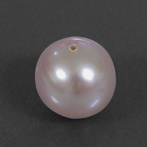 Perla naturale blu da 3,57 ct, sfera / palla, opaco