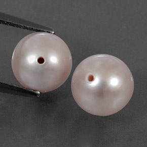 Gemme di Perla Rosa arancio naturale da 5.61 ct, Sfera, Opaco