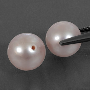 Gemme di Perla Rosa arancio naturale da 5.61 ct, Sfera, Opaco