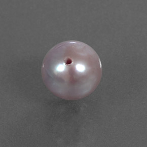 Perla naturale rosa da 2,58 ct, sfera / palla, opaco