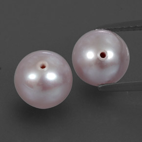 Perla naturale rosa da  ct, sfera / palla, opaco