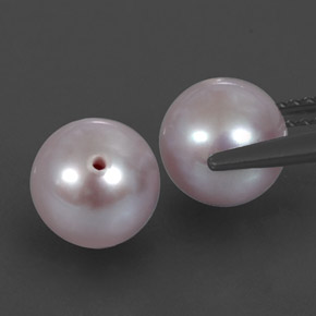Perla naturale rosa da  ct, sfera / palla, opaco