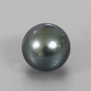 Perla Argento naturale da 12.93 ct, Sfera, Opaco