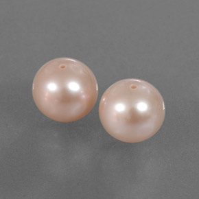 Perla naturale rosa da  ct, sfera / palla, opaco