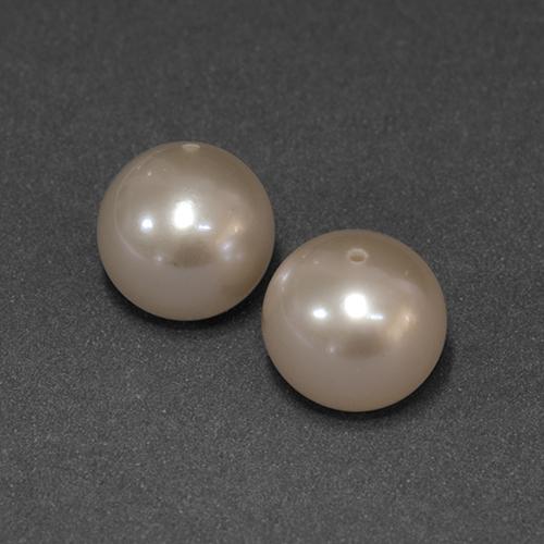 Perla naturale rosa da  ct, sfera / palla, opaco