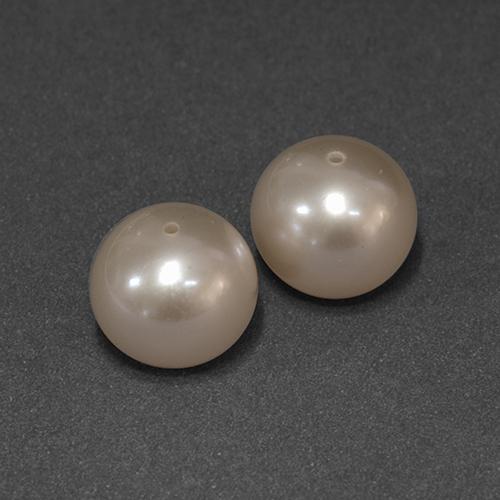 Perla naturale rosa da  ct, sfera / palla, opaco