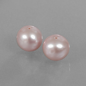 Perla naturale rosa da  ct, sfera / palla, opaco