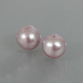 Perla naturale rosa da  ct, sfera / palla, opaco
