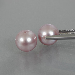 Perla naturale rosa da  ct, sfera / palla, opaco