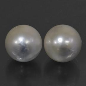 Gemme di Perla Argento naturale da 24.53 ct, Sfera, Opaco