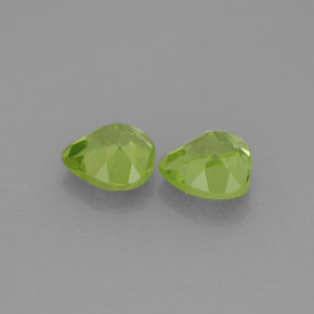 Peridoto naturale verde da  ct, a forma di cuore, VS