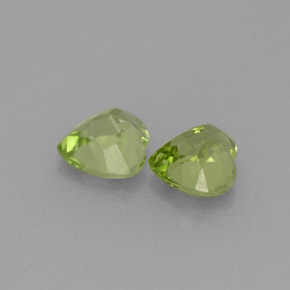 Peridoto naturale verde da  ct, a forma di cuore, VVS-VS