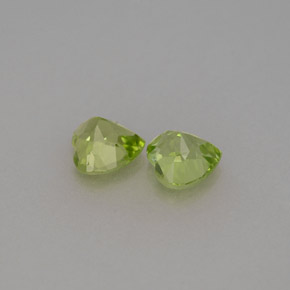 Peridoto naturale verde da  ct, a forma di cuore, VS