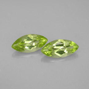 Peridoto naturale verde da  ct, marchesa, VS