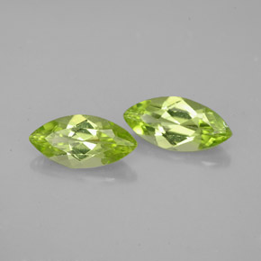 Peridoto naturale verde da  ct, marchesa, VS